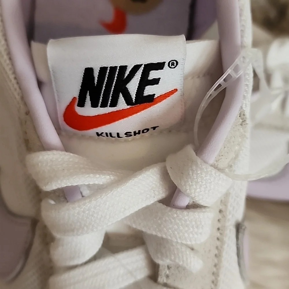 Nike Killshot Women's White and Purple Sneakers Never Worn